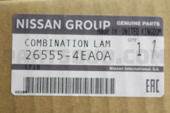265554EA0A LAMP COMB RRLH