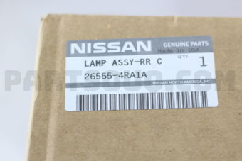265554RA1A LAMP COMB RR,LH