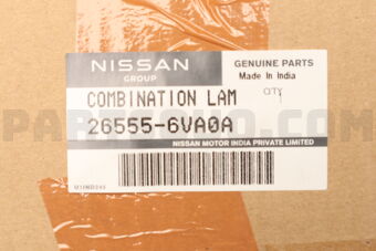 265556VA0A Nissan COMBINATION LAMP ASSY-REAR,LH