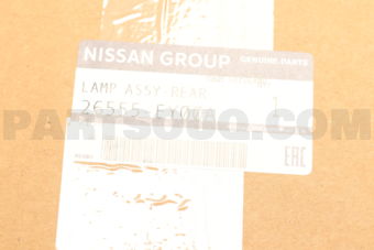 26555EY00A LAMP ASSY-REAR COMBINATION,LH