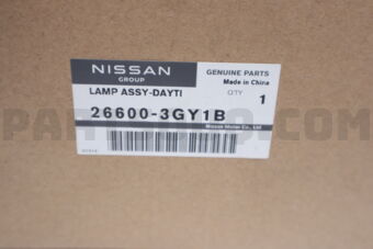 266003GY1B LAMP ASSY - DAYTIME