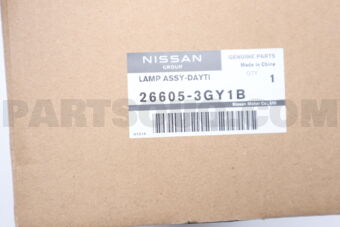 266053GY1B Nissan LAMP ASSY-DAYTIME