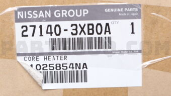 271403XB0A CORE HEATER
