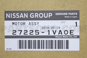 272251VA0E MOTOR ASSY