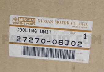 2727006J02 COOLING UNIT ASSY