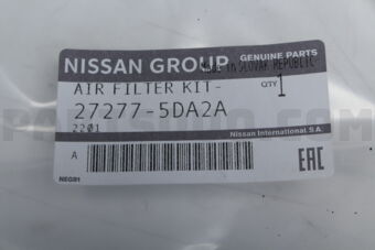 272775DA2A AIR FILTER KIT