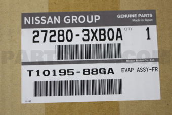 272803XB0A EVAP ASSY-FR
