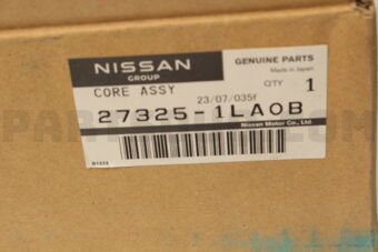 273251LA0B CORE ASSY-REAR HEATER