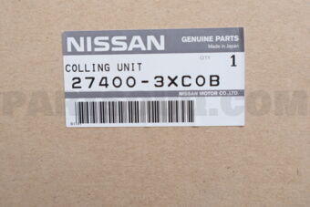 274003XC0B Nissan COLLING UNIT
