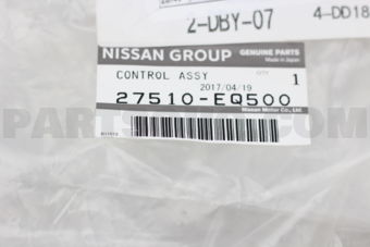 27510EQ500 CONTROLLER ASSY-AIR CONDITINER
