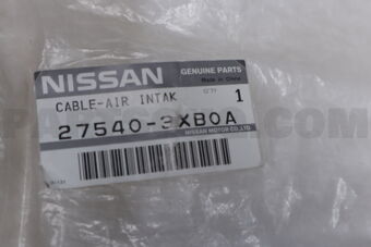 275403XB0A Nissan CABLE-AIR INTAKE CONTROL