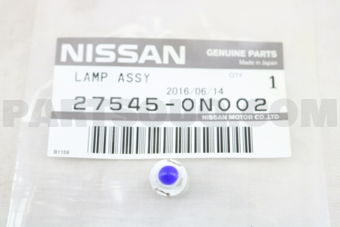 275450N002 LAMP ASSY-HEATER CONTROL