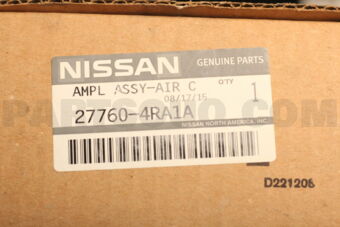277604RA1A AMPLIFIER CONTROL,AIR CONDITIONER