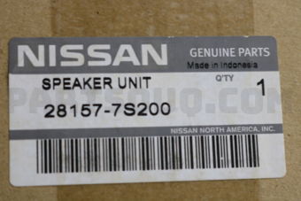 281577S200 SPEAKER UNIT