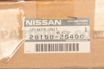281582S400 SPEAKER UNIT