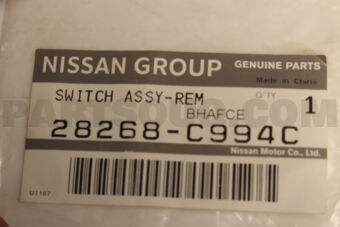 28268C994C SWITCH ASSY-REM