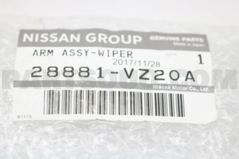 28881VZ20A ARM ASSY-WINDSHIELD WIPER