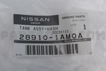 289101AM0A TANK ASSY-WINDSHIELD WASHER