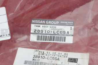 28910LC65A TANK ASSY-WASH
