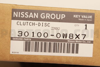 301000W8X7 CLUTCH DISC