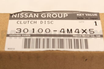 301004M4X5 CLUTCH DISC