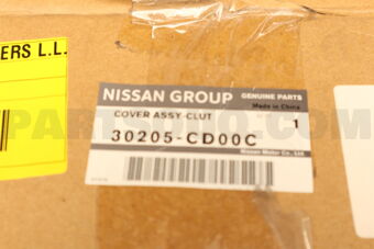 30205CD00C Nissan COVER ASSY-CLUTCH