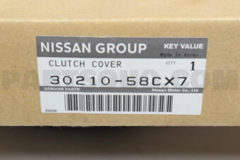 3021058CX7 CLUTCH COVER