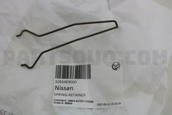 30534E9000 SPRING-RETAINER,WITHDRAWAL LEVER