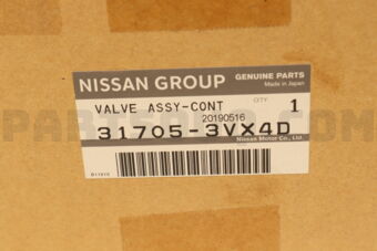 317053VX4D VALVE ASSY-CONT