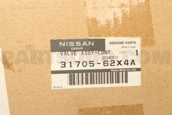 3170562X4A VALVE ASSY CONTROL
