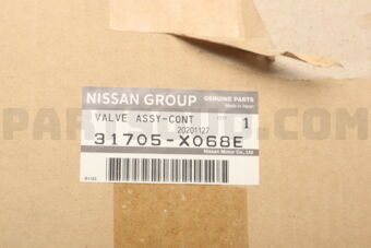 31705X068E VALVE ASSY-CONT