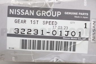 3223101J01 GEAR ASSY-1ST