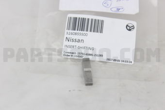 3260855S00 INSERT-SHIFTING