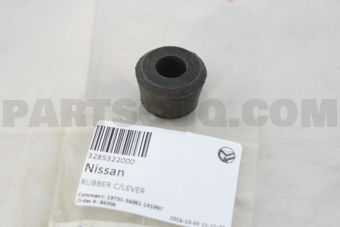 3285322000 RUBBER-CONTROL LEVER