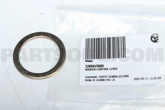 32856V5000 WASHER-CONTROL LEVER