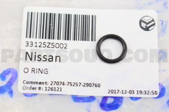 33125Z5002 O RING