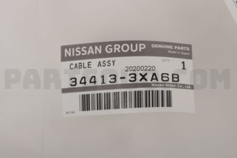 344133XA6B CABLE ASSY