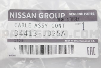 34413JD25A CABLE ASSY
