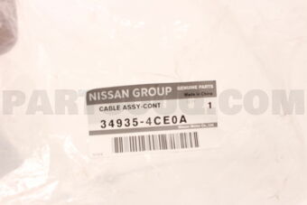 349354CE0A CABLE ASSY CONT