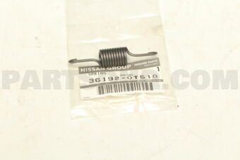 361920T510 SPRING-ANTI SHOE RATTLE