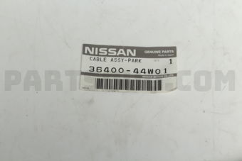 3640044W01 CABLE ASSY-PARKING BRAKE,FRONT