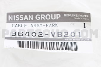 36402VB201 CABLE ASSY PARK