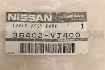 36402VJ400 CABLE ASSY-PARKING BRAKE,FRONT