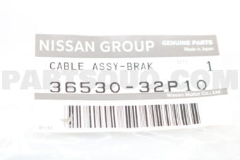 3653032P10 CABLE ASSY-BRAKE,REAR RH