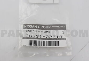 3653132P10 CABLE ASSY-BRAKE,REAR LH