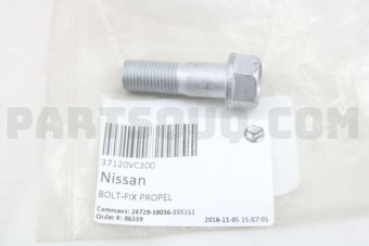 37120VC300 BOLT-FIX PROPELLER SHAFT