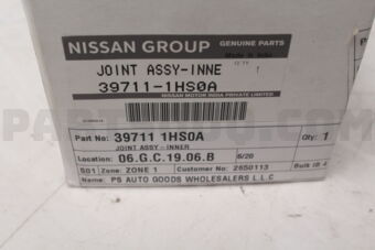397111HS0A JOINT ASSY-INNER