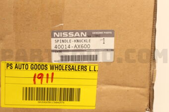 40014AX600 Nissan SPINDLE-KNUCKLE,RH