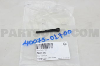 400730L700 PIN KIT-SWIVEL