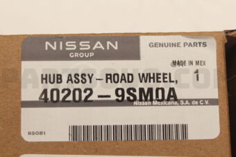 402029SM0A HUB ASSY ROAD WHEEL